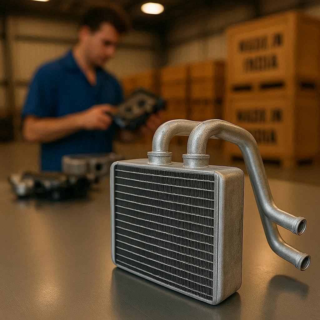 High-quality heater core unit for Maruti Suzuki XL6 ensuring efficient cabin comfort for global exports