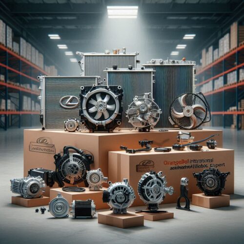 Export-quality cooling and electrical spare parts for Lexus and Infiniti by Orangebell International