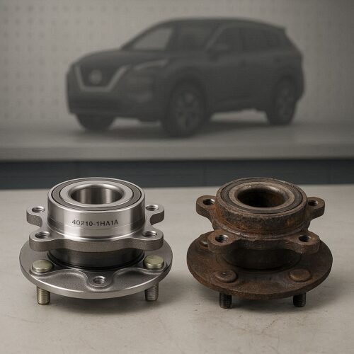 High-durability wheel bearings for Nissan export vehicles – parts 40210-1HA1A & 43210-1HA1A