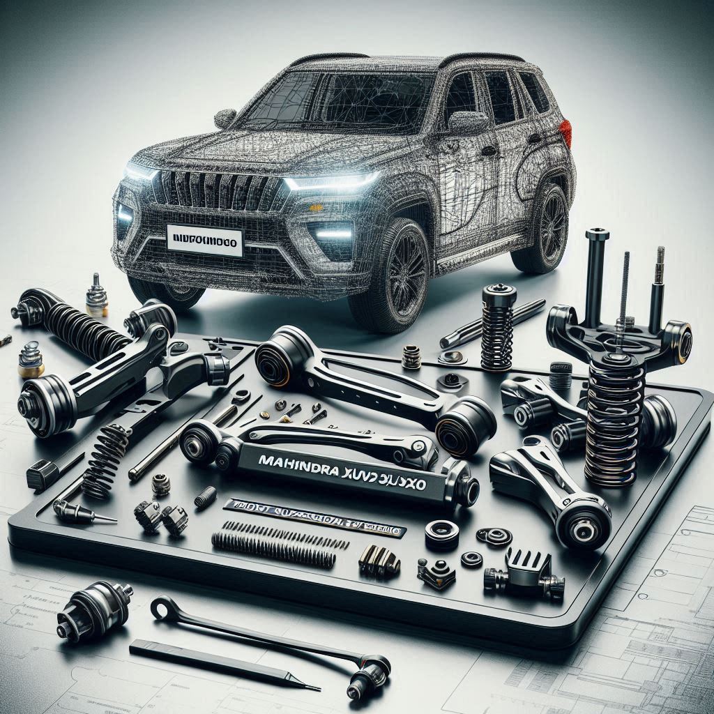 Front suspension and steering parts for Mahindra XUV 3XO – export qualit