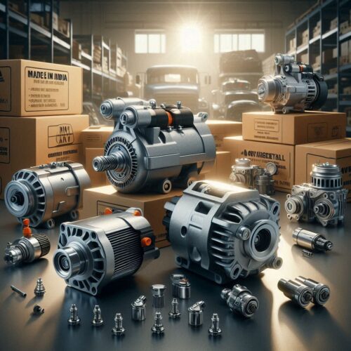 Starter motors and alternators for commercial and passenger vehicles