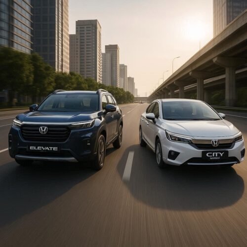 Honda Elevate and City Hybrid driving smoothly with CV joint kits