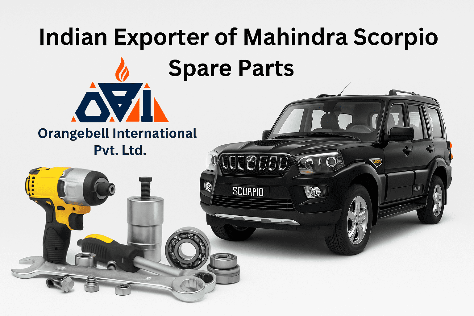 Indian exporter of Mahindra Scorpio spare parts