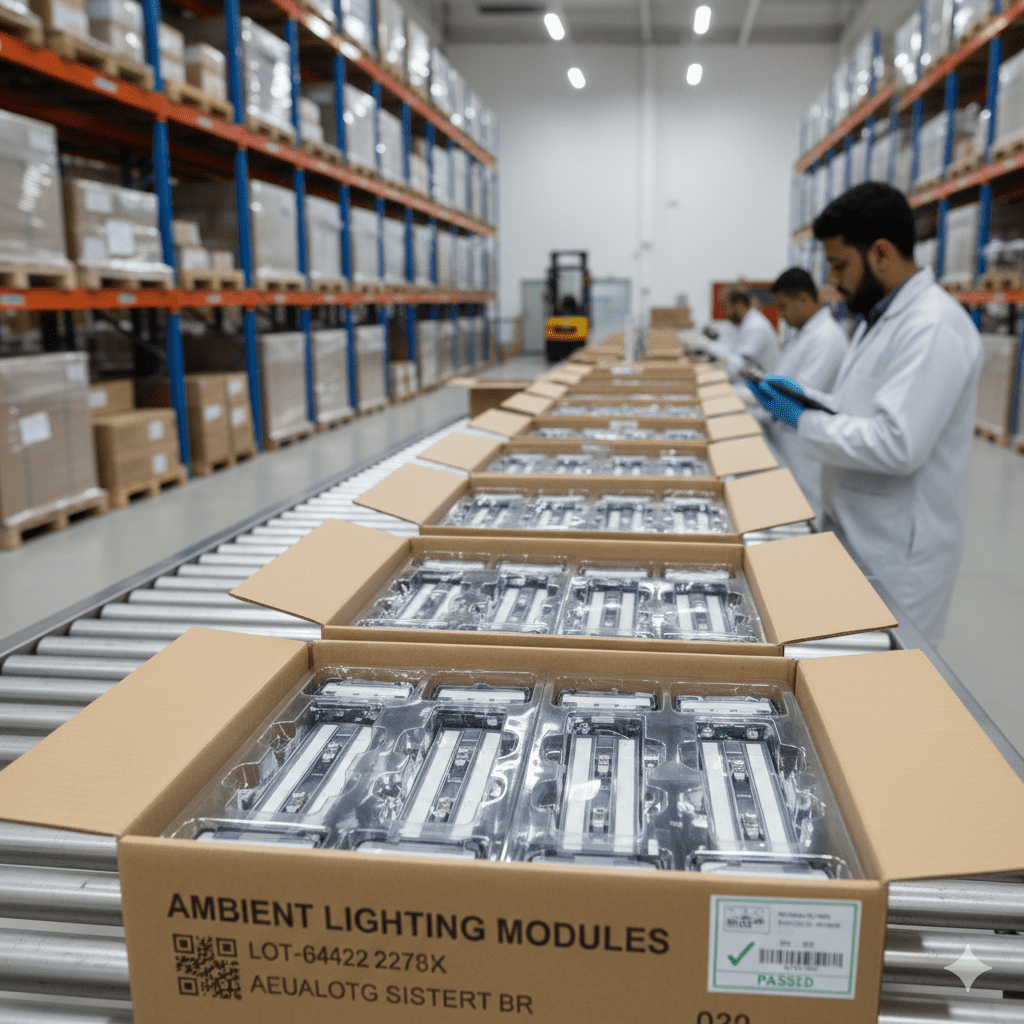 ambient lighting module export packaging