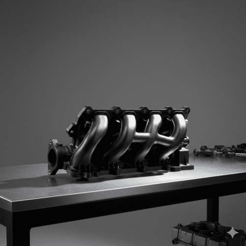 Intake manifold assembly designed for MPV engine airflow