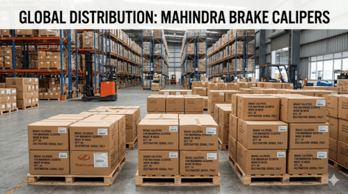 Brake caliper export packaging