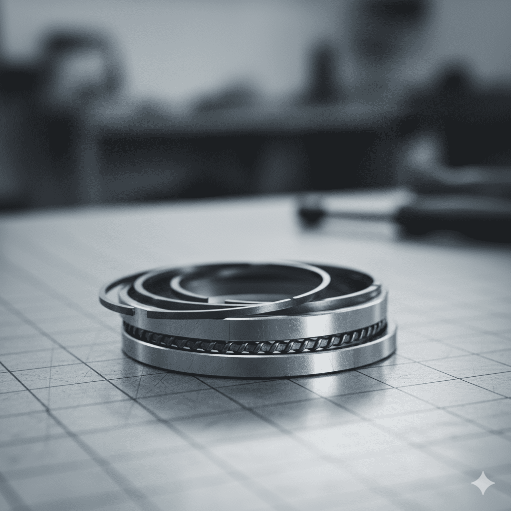 Precision piston ring set designed for diesel SUV engines