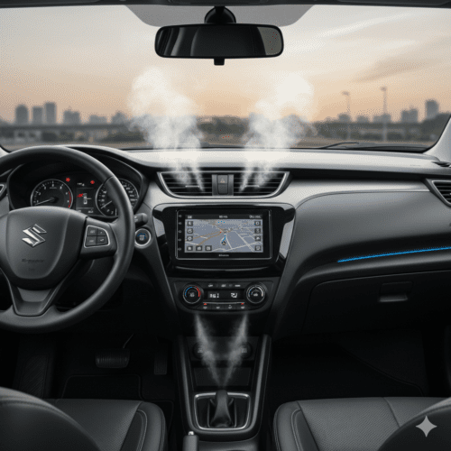 sedan interior climate control system