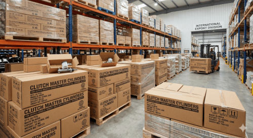 Clutch master cylinder export packaging