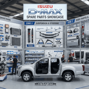Isuzu D-Max spare parts for Saudi Arabia export