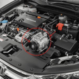 Honda CR-V AC compressor system