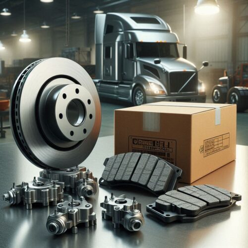 Heavy-Duty Brake Pads and Rotors for Trucks and Buses