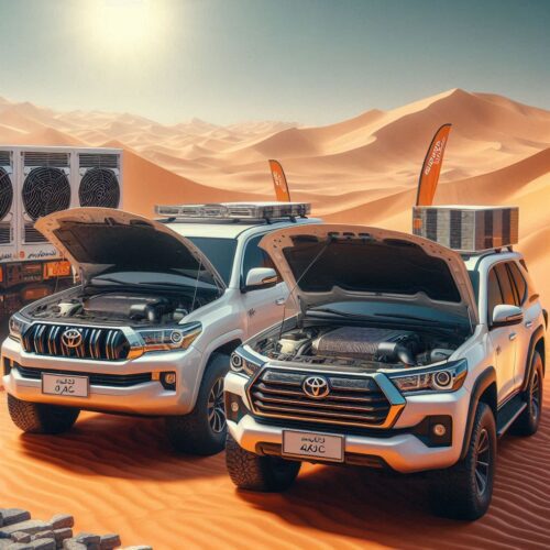 Cooling Systems and Radiators for Toyota Land Cruiser and Hilux in Saudi Desert